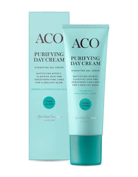 ACO Face Pure Glow Purifying Day Cream Parfymerad Dagkräm 50 ml