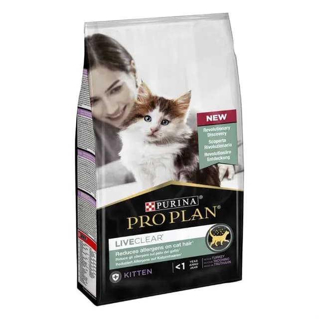 Purina Pro Plan Liveclear Kitten < 1 year Rikt på kalkon 1,4 kg