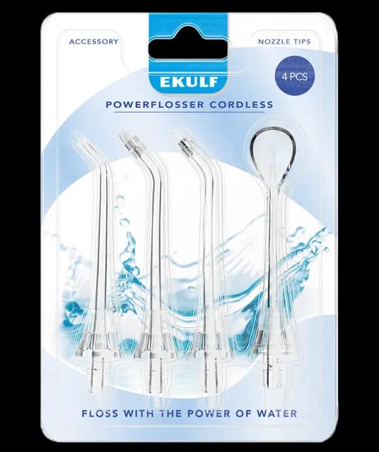 Ekulf PowerFlosser Premium Refill 4 st