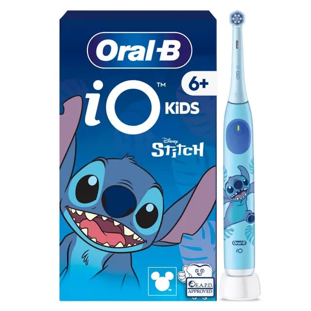 Oral-B iO Kids 6+ Disney Stitch Eltandborste med Musiktimer