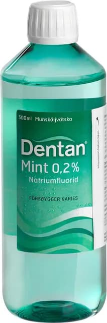 Dentan Mint Munskölj 0,2 % 500 ml