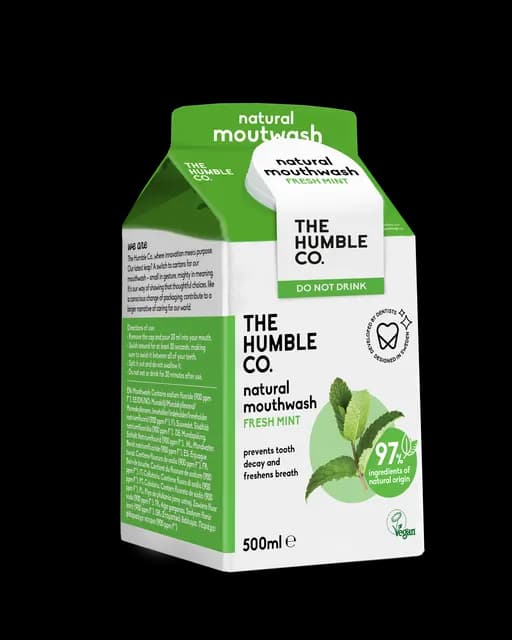 Humble Natural Mouthwash Fresh Mint 500 ml