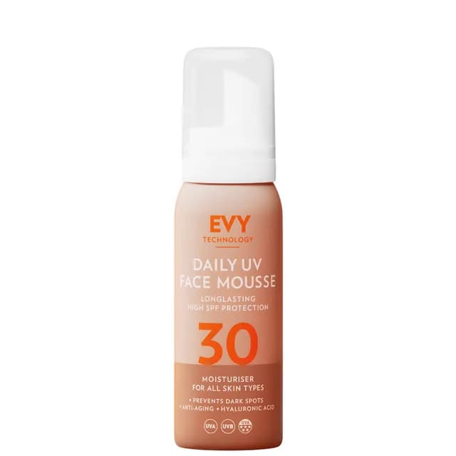 EVY Daily UV Face Mousse SPF 30, 75 ml