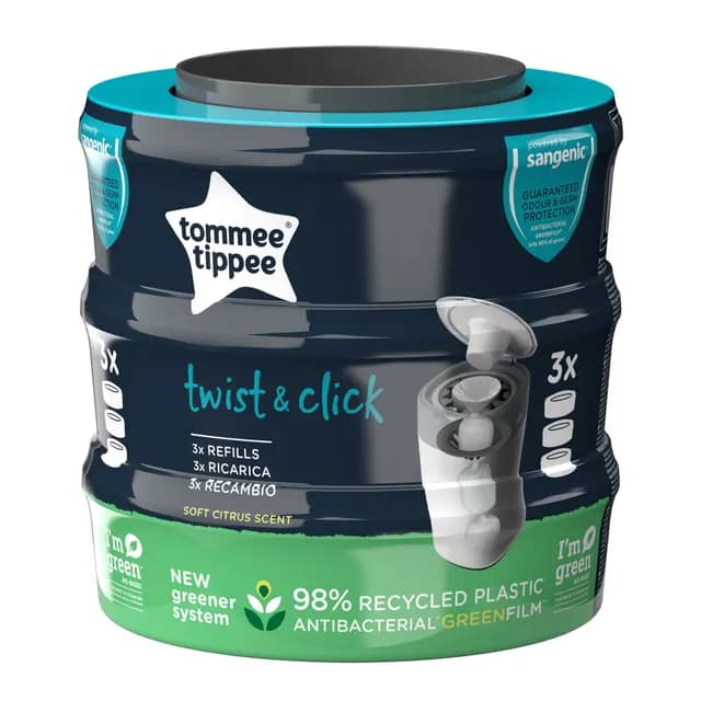 Tommee Tippee Sangenic Twist&Click refill 3-pack