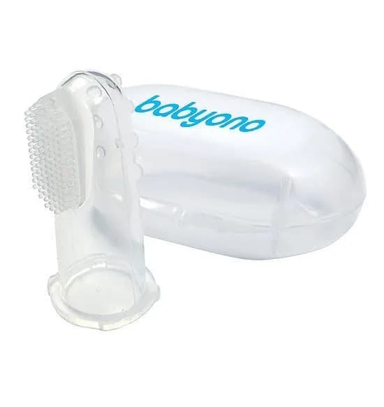 Babyono Fingertandborste silikon
