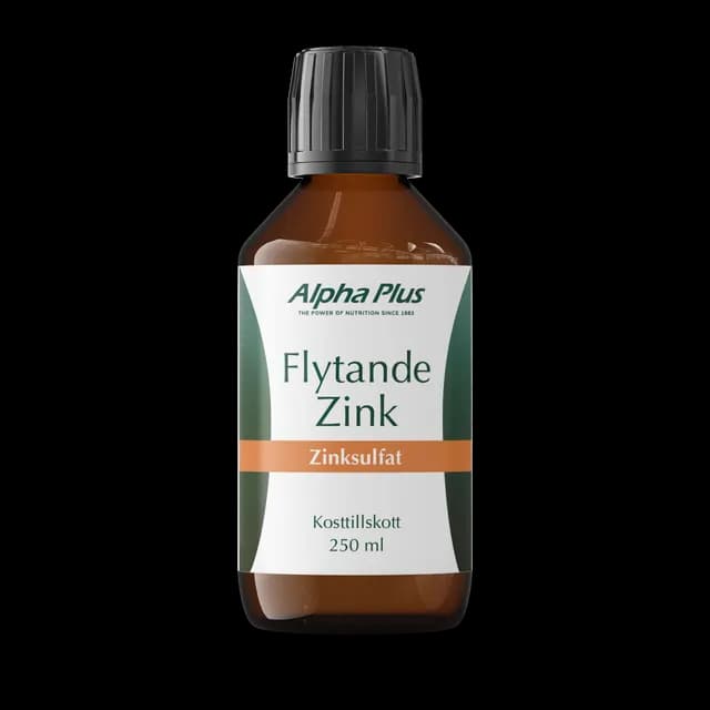 Alpha Plus Flytande Zink 250 ml