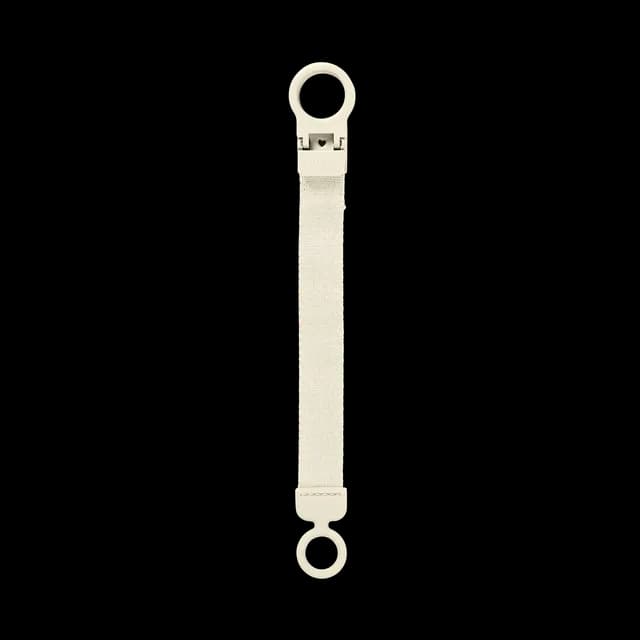 BIBS Pacifier Clip Loop Ivory