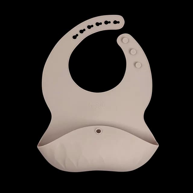 Najell Silicone Bib Dune Beige
