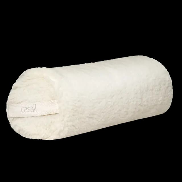 Casall Yoga Bolster Pillow Wool Off White