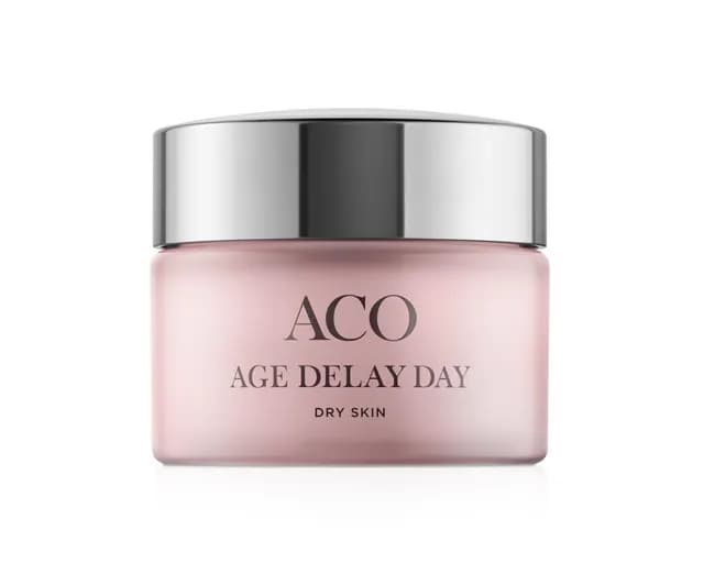 ACO Face Age Delay Day Cream Dry Skin Parfymerad Anti-age Dagkräm 50 ml