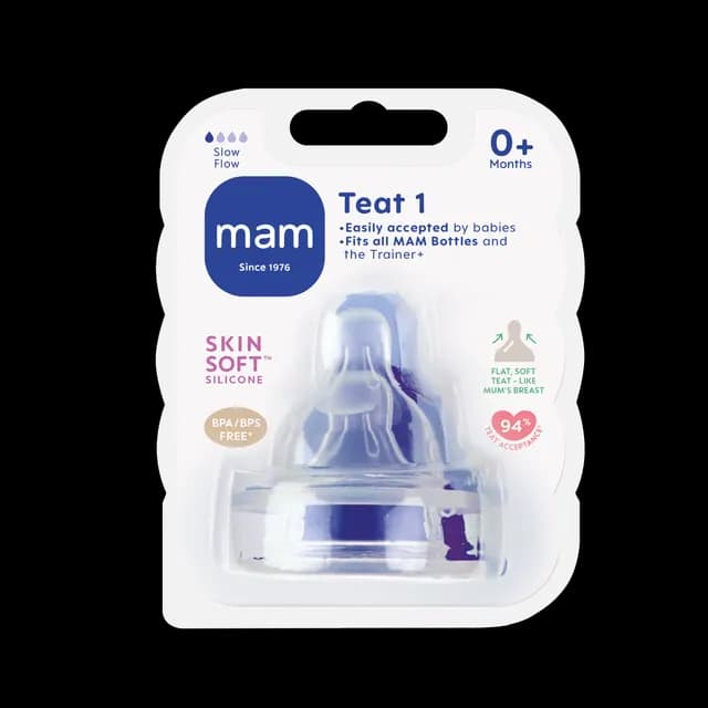 MAM Teat Size 1 2-pack