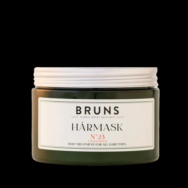 BRUNS Hårmask Nº23 Unscented 350 ml