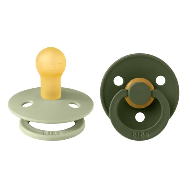 BIBS Colour Latex Size 1 Sage/Hunter Green 2-pack
