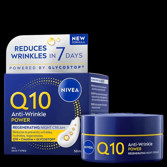 NIVEA Q10 Anti-Wrinkle Power Regenerating Night Cream 50 ml
