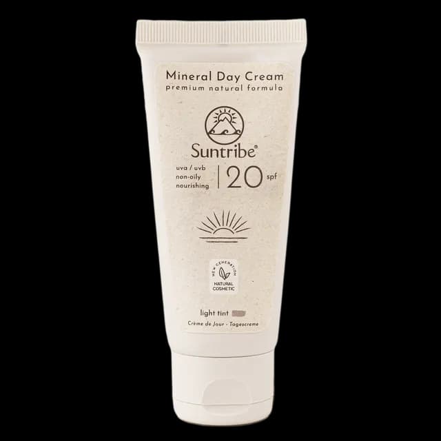 Suntribe Dagkräm med Naturliga Mineraler SPF20 Tonad 50 ml