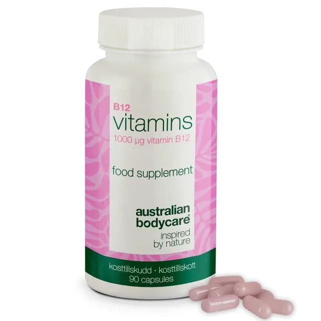 Australian Bodycare B12 Vitamins 60 kapslar