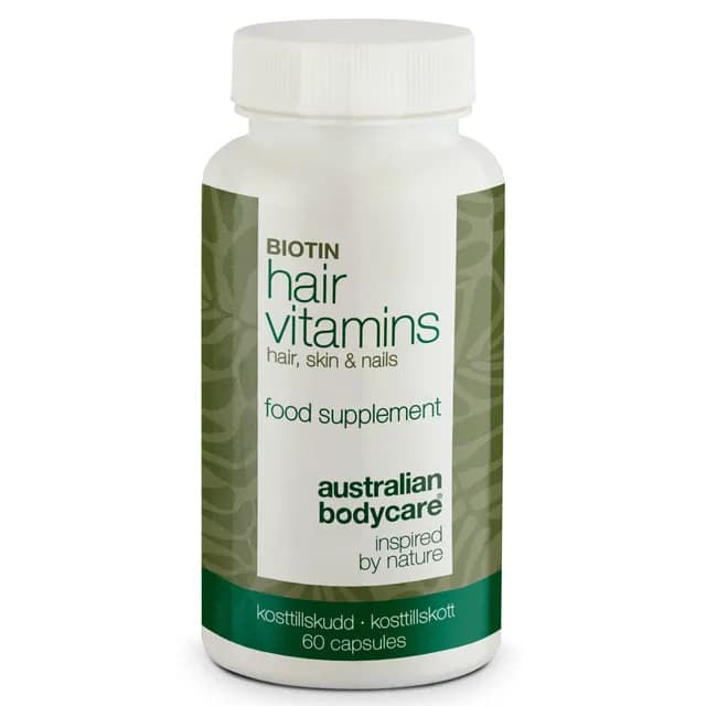 Australian Bodycare Biotin Hair Vitamins 60 kapslar