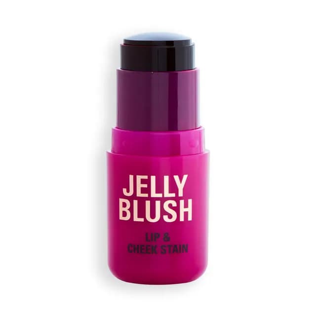 Revolution Jelly Blush Stick Lip and Cheek Stain Cherry Red 5,5 g