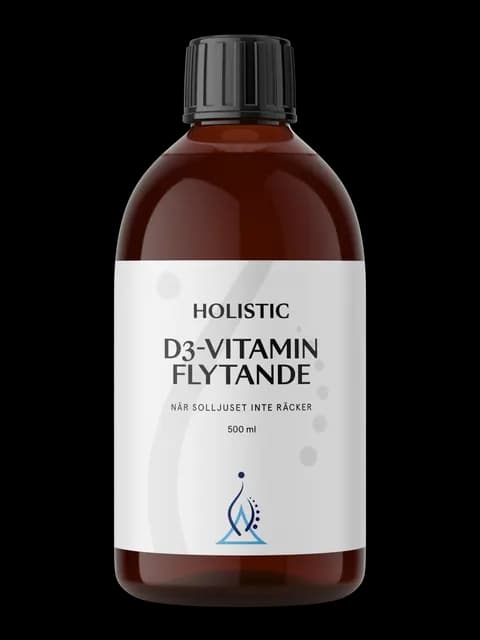 Holistic D-vitamin flytande 500 ml