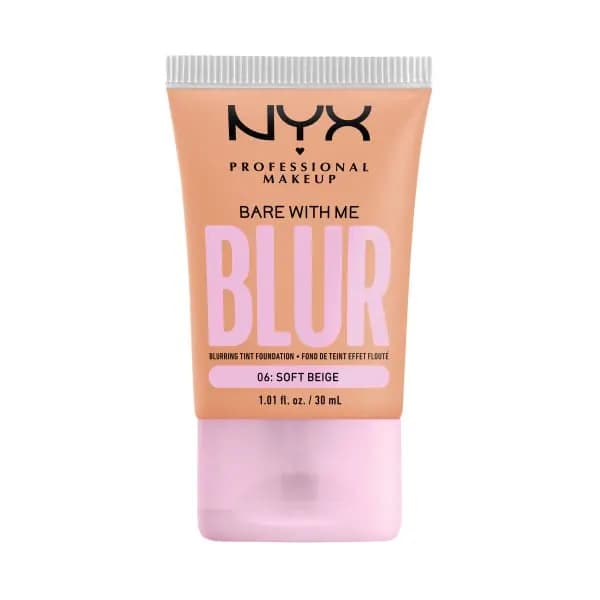 NYX Professional Makeup Bare With Me Blur Tint Foundation Soft Beige 6 30 ml