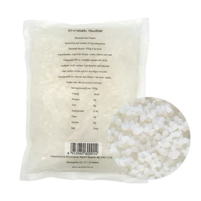 Rawfoodshop Shirataki Rice Pearls 200 g
