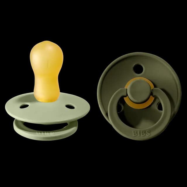 BIBS Colour Latex Size 3 Sage/Hunter Green 2-pack