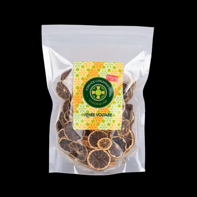Renée Voltaire Torkade Citrusfrukter Citron & Lime EKO 100 g