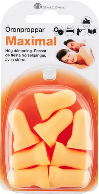 SwedSafe Öronproppar Maximal 4 par