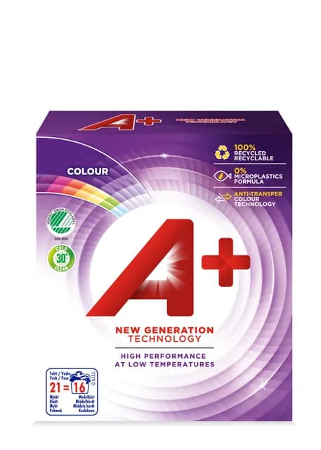 A+ Colour Pulver Tvättmedel 700 g