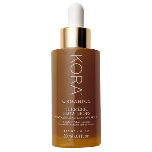KORA Organics Turmeric Glow Drops Niacinamide Alternative Serum 30 ml