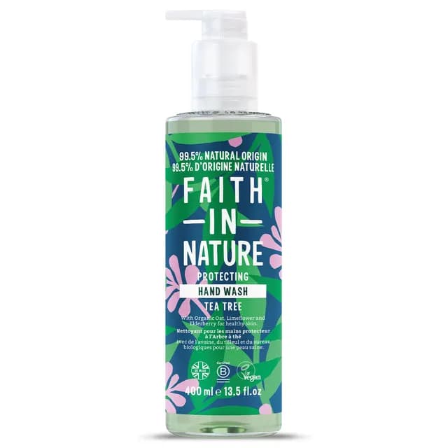 Faith in Nature Hand Wash Tea Tree 400 ml