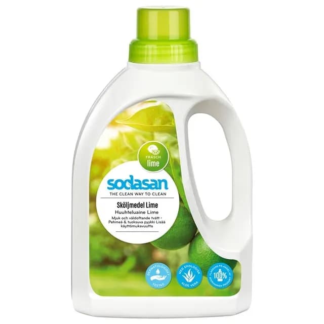 Sodasan Sköljmedel Lime 750 ml