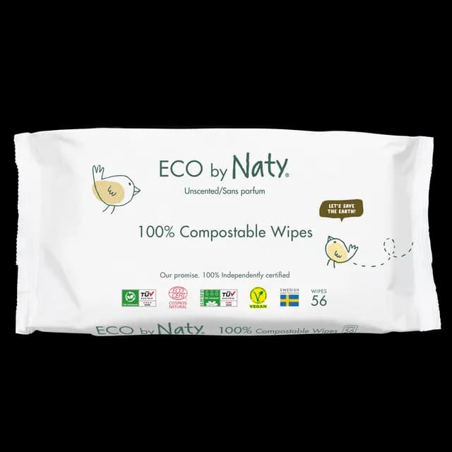 Naty Våtservetter Oparfymerade 56 st