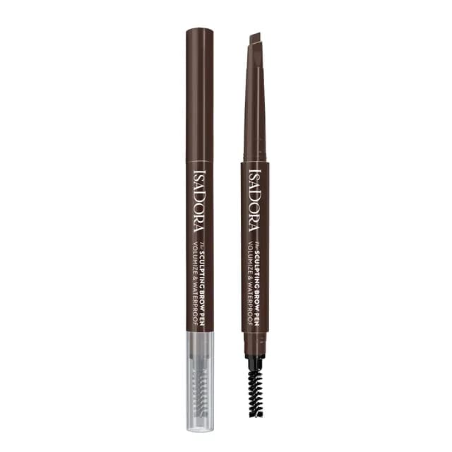 IsaDora The Sculpting Brow Pen Volumize & Waterproof 02 Dark Brown
