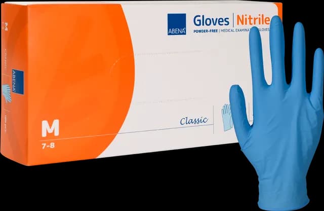 ABENA Classic Nitril Blå M 100-pack