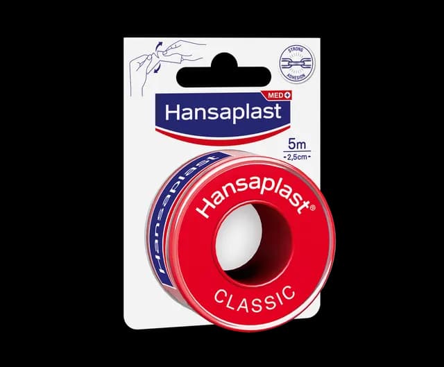 Hansaplast Classic Fixation Tape 5 m x 2,5 cm