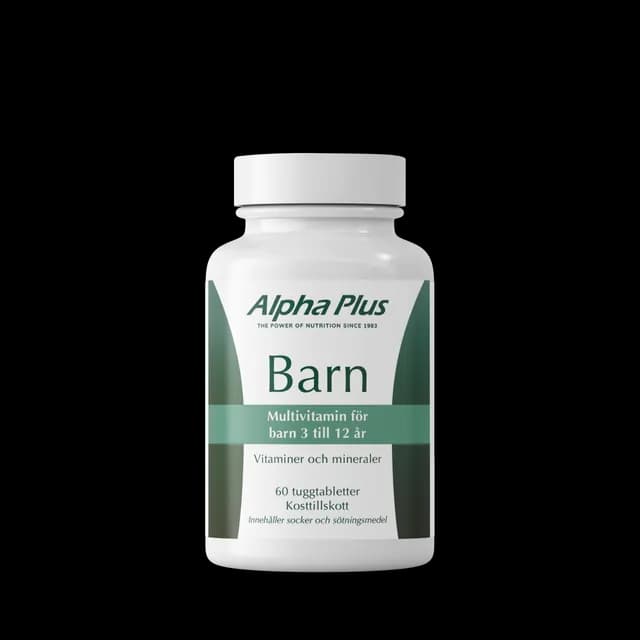 Alpha Plus Barn 60 tuggtabletter