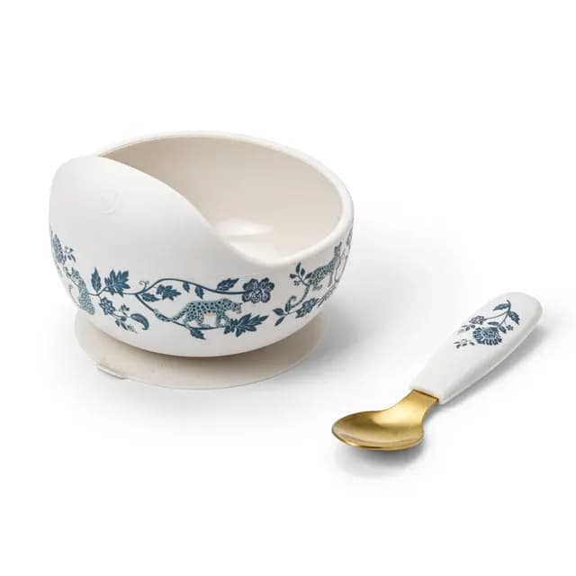 Elodie Silikonskål Set Garden Leo Toile