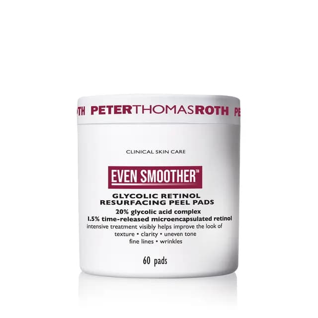 Peter Thomas Roth Even Smoother Glycolic Retinol Resurfacing Peel Pads 60 st