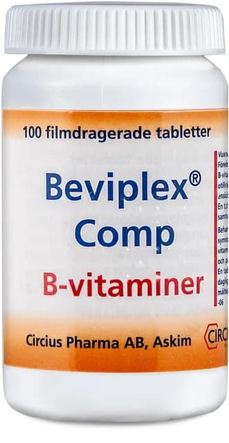 Beviplex Comp, filmdragerad tablett 100 st