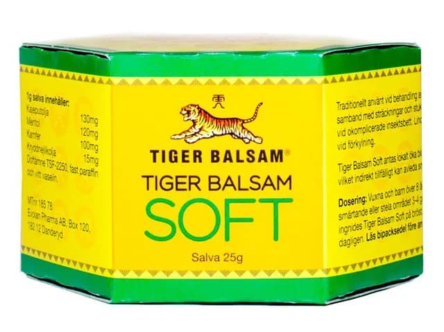 Tiger Balsam Soft salva 25 g