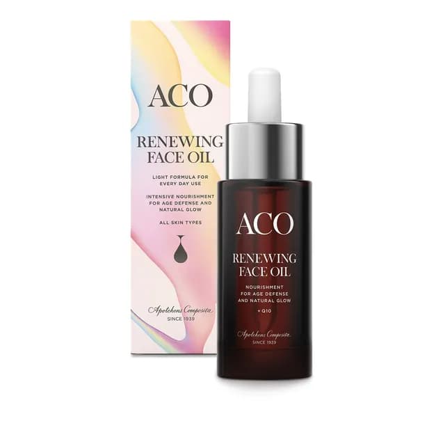 ACO Renewing Face Oil Parfymerad Ansiktsolja 30 ml