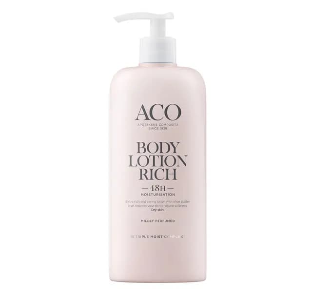 ACO Body Lotion Rich Parfymerad Kroppslotion 400 ml