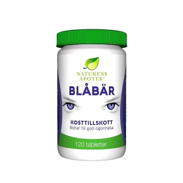 Naturens Apotek Blåbär 120 tabletter