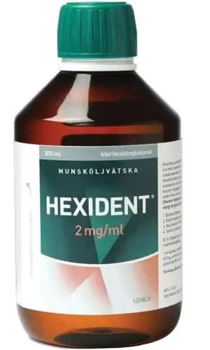 Hexident Munsköljvätska 2 mg/ml 300 ml