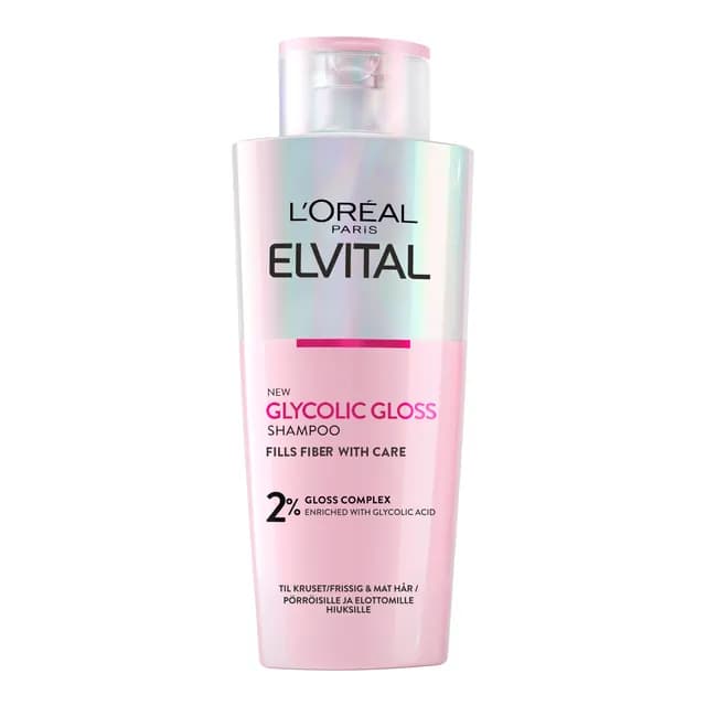 L'Oréal Paris Elvital Glycolic Gloss Schampo 200 ml