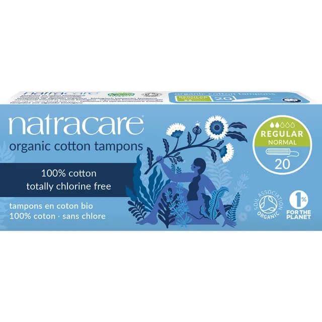 Natracare Ekologiska Tamponger normal med applikator, 16 st