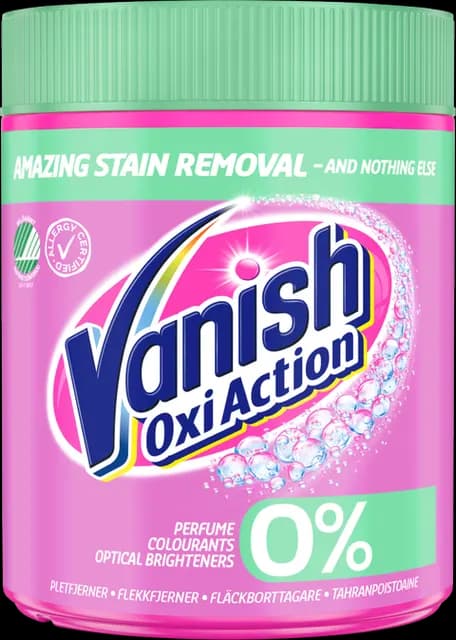 Vanish 0% Fläckborttagning Pulver 440 g