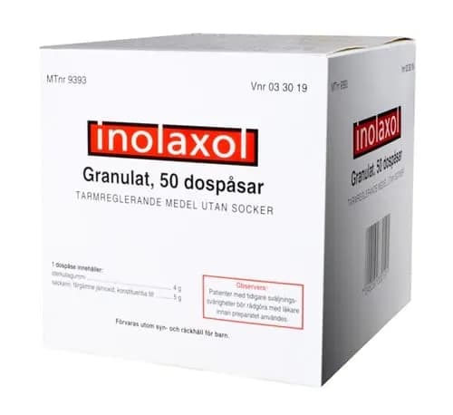 Inolaxol Granulat i dospåse 50 st