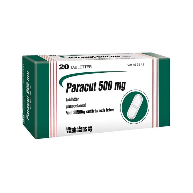 Paracut, tablett 500 mg 20 st